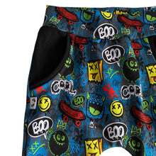 Load image into Gallery viewer, Harem Pants - Graffiti