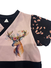 Load image into Gallery viewer, Easy on Tee - Back IN Floral Stag