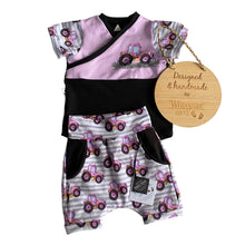 Load image into Gallery viewer, Harem Shorts - It’s back in due to popular demand - Pink tractor