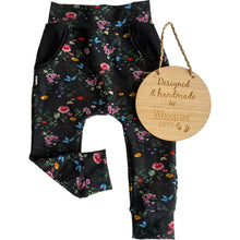 Load image into Gallery viewer, Harem Pants - clearance size 3-4yr Wild Flowers