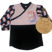 Load image into Gallery viewer, Easy-On Tee - NEW UNICORN with Unicorn sleeves