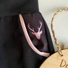 Load image into Gallery viewer, Harem Pants -Pink Stags
