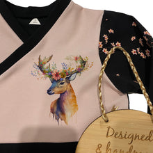 Load image into Gallery viewer, Easy on Tee - NEW IN Floral Stag
