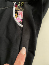 Load image into Gallery viewer, Harem Pants - Gold Rose floral