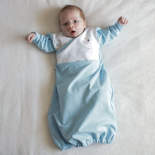 Load image into Gallery viewer, Sleep Gown - NEW Organic baby boy elephant