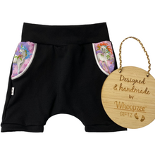 Load image into Gallery viewer, Harem Shorts - Unicorn