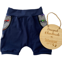 Load image into Gallery viewer, Harem Shorts - Motorbikes