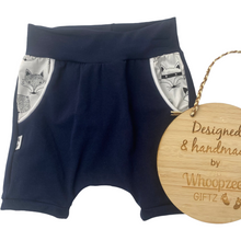 Load image into Gallery viewer, Harem Shorts - Fox/racoon