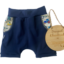 Load image into Gallery viewer, Harem Shorts - Farm Vehicles