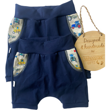 Load image into Gallery viewer, Harem Shorts - Farm Vehicles