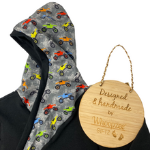 Load image into Gallery viewer, Hoodie - Multi Coloured MonsterTrucks