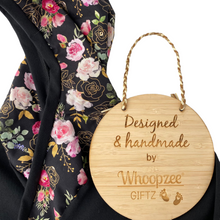 Load image into Gallery viewer, Hoodie - Gold Rose Floral