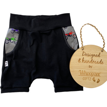 Load image into Gallery viewer, Harem Shorts - Motorbikes