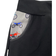 Load image into Gallery viewer, Harem Pants - Motorbikes