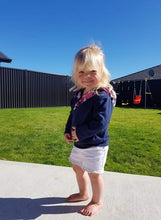 Load image into Gallery viewer, Hoodie - Navy Kasey floral