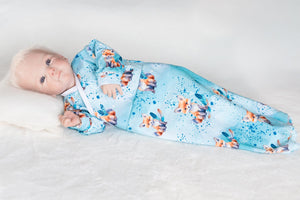 Sleep Gown - NEW Foxy feathers