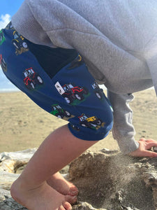 Harem Shorts- ITS BACK IN multi tractors limited edition