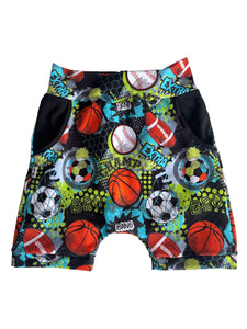 Harem Shorts- NEW  sports balls