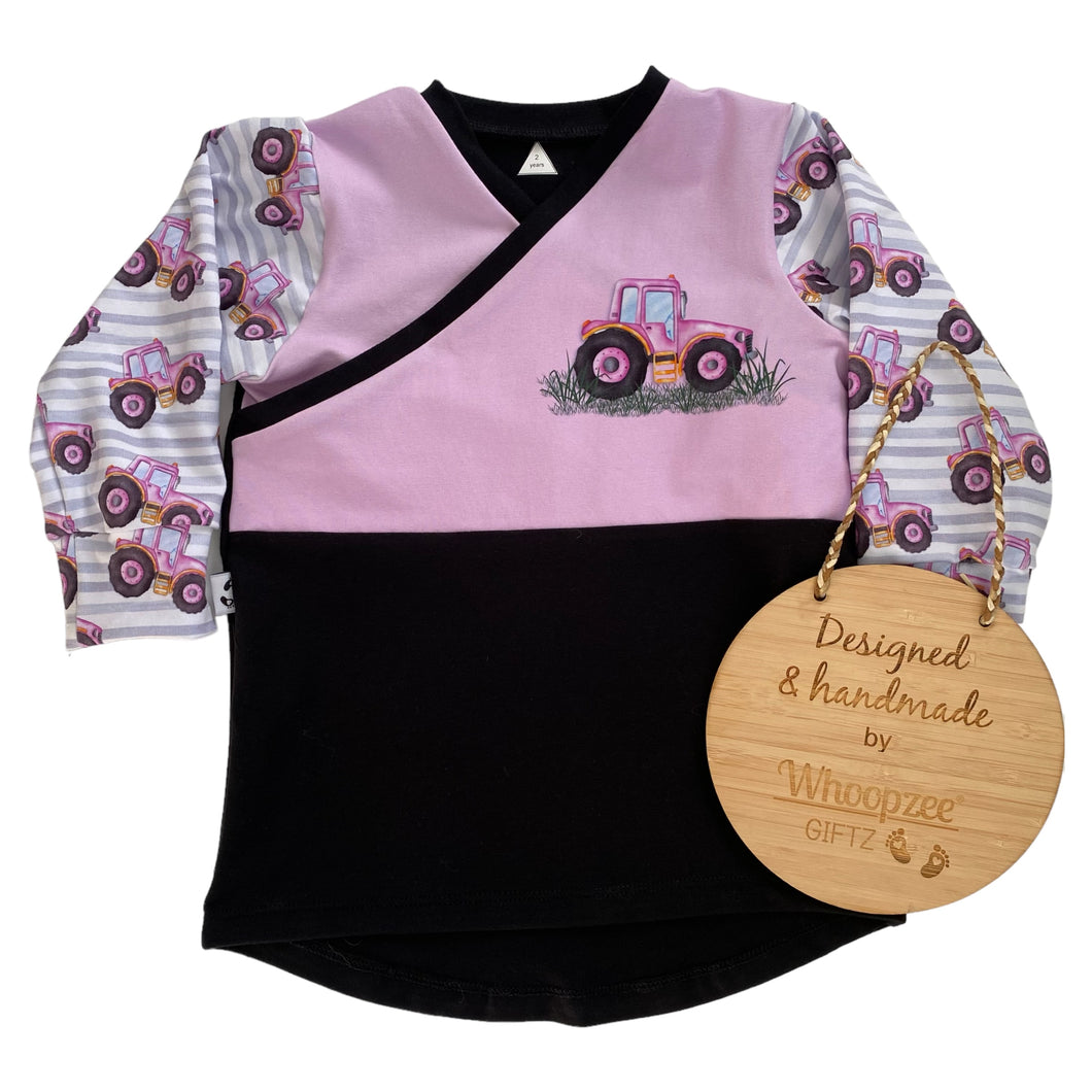 Easy on Tee - NOW AVAILABLE IN TEES PINK tractor