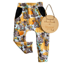 Load image into Gallery viewer, Harem Pants - NEW IN Little Sunflower Donkeys
