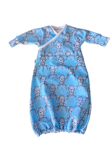 Sleep Gown - NEW Blue teddies