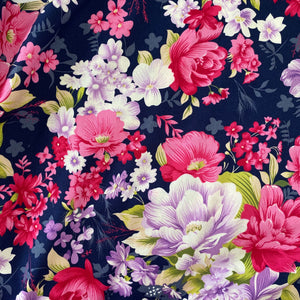 Navy Kasey Floral - Exclusive | Whoopzee Giftz | Southland, New Zealand