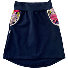 Load image into Gallery viewer, Skirt - Navy Kasey Floral
