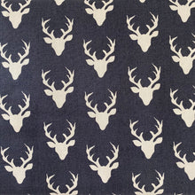 Load image into Gallery viewer, Romper - Stags - Black &amp; Navy
