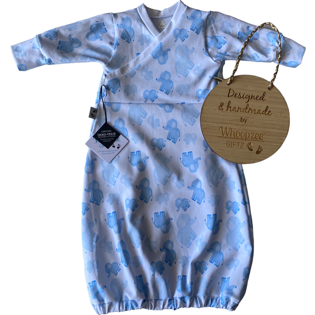 Sleep Gown - NEW IN Little Blue Elephants